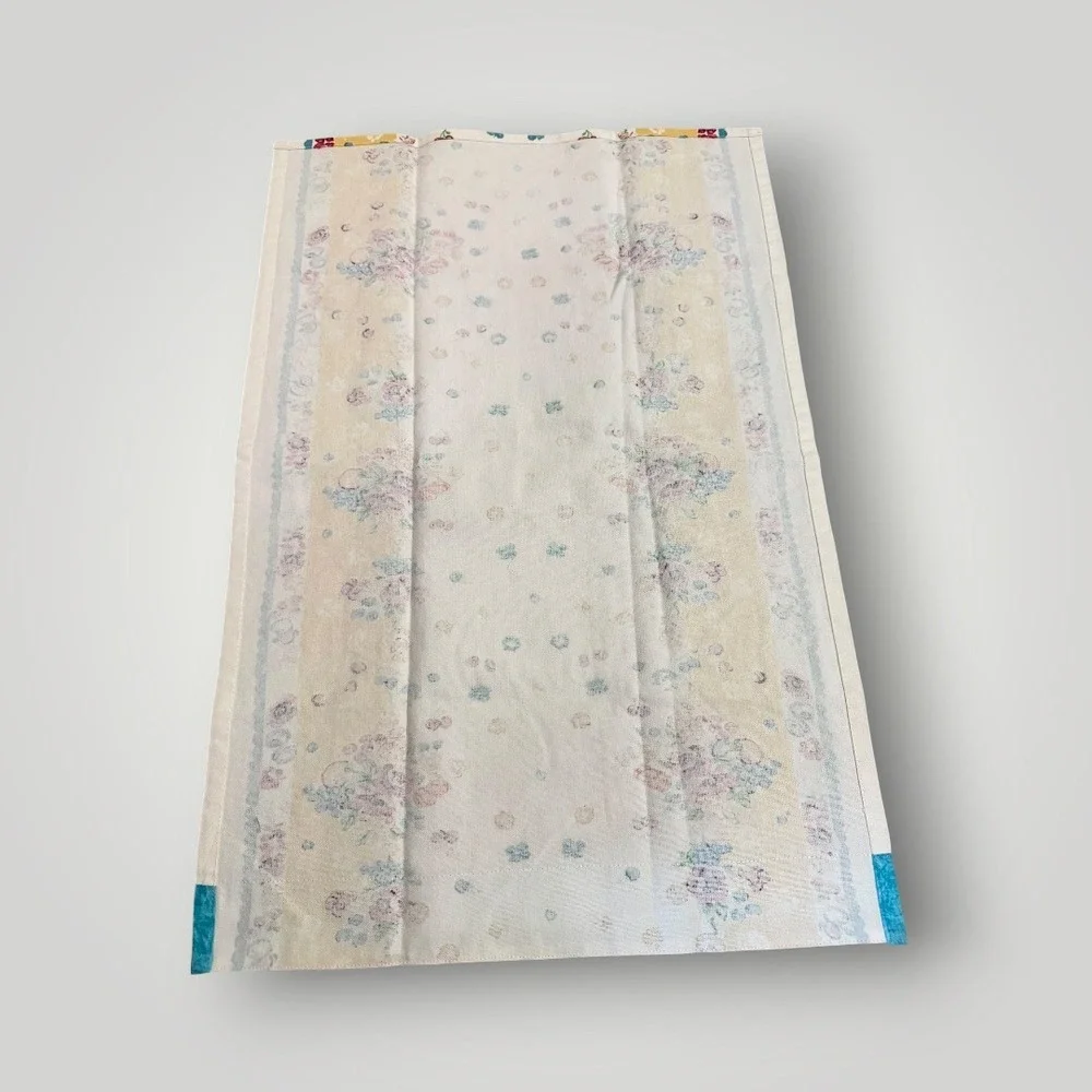 Moda Granny Garden Vintage Tea Towel Kitchen Floral Fruit Cherry Cottagecore